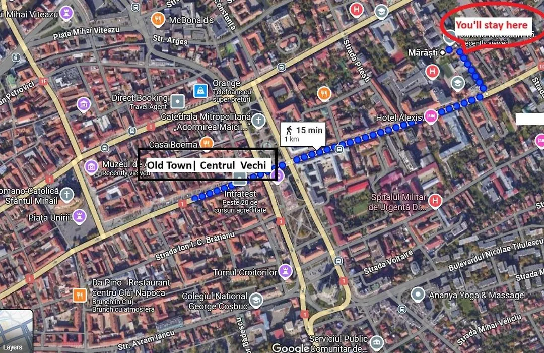 Lovely Apartment Near City Center & Free Parking-1