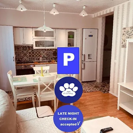 Igi White Flat With Free Private Parking-3